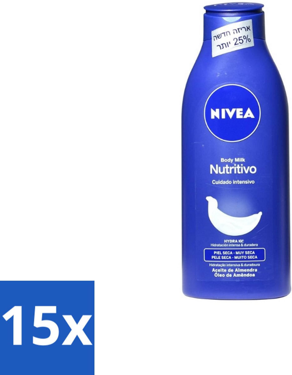 Nivea – Bodymilk – Original – 500 ml - Bulkverpakking - 15 stuks