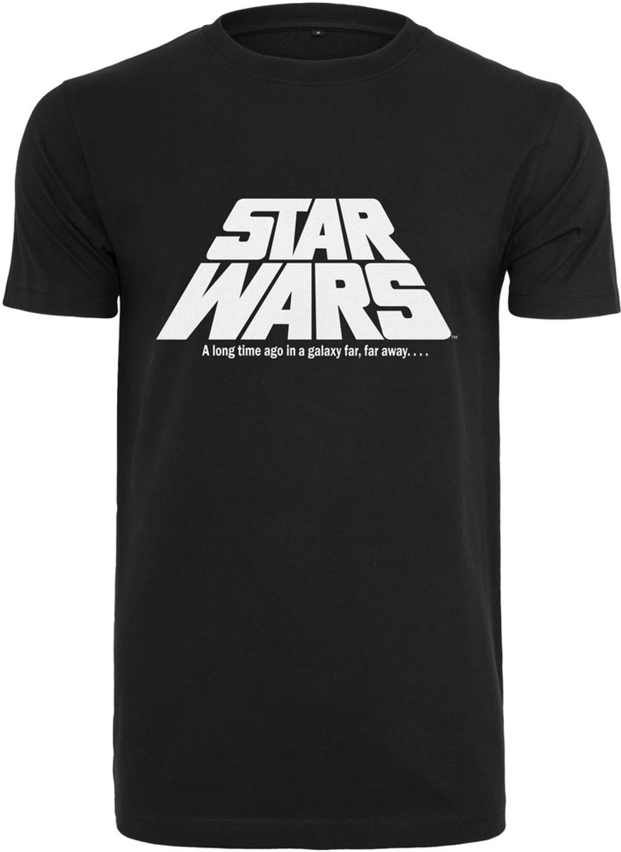 Merchcode Star Wars - Original Logo Heren Tshirt - XS - Zwart