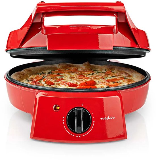 Nedis Pizzamaker & Grill 30 cm - 1800 W - Pizza Oven met Thermostaat — afbeelding 4