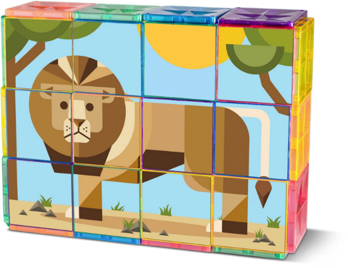 Coblo Magneet Toppers Dieren 60 stuks - Magnetisch speelgoed - Educatief speelgoed - Cadeau kind - Speelgoed 3 jaar t/m 12 jaar — afbeelding 3