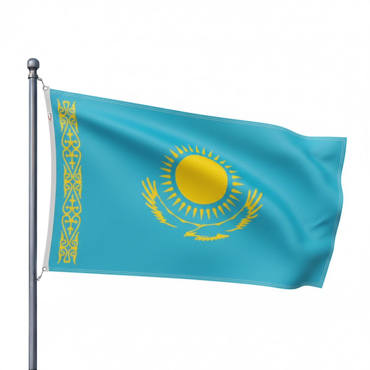 Trasal - vlag Kazachstan - kazachstaanse vlag 150x90cm