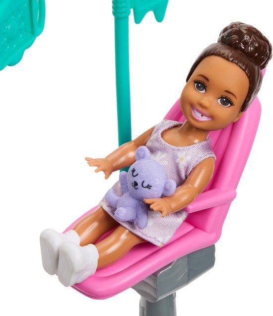 Barbie pop tandarts speelset - educatief speelgoed met accessoires. van Merkloos — afbeelding 4