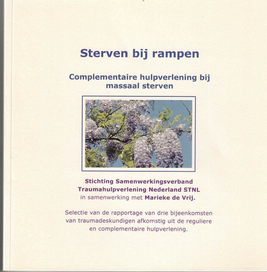 Sterven bij rampen - cover