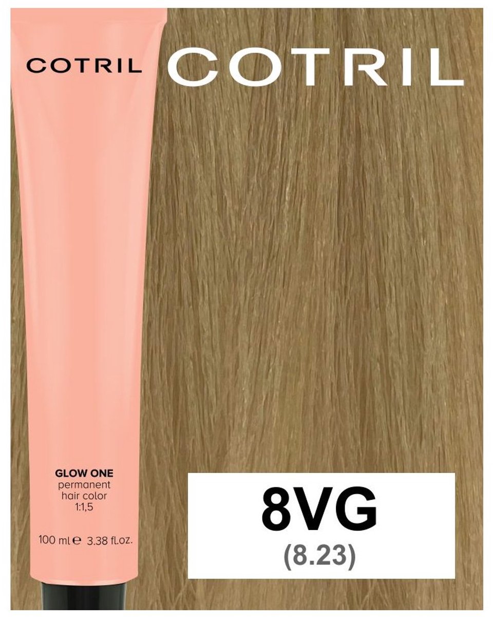 COTRIL GLOW ONE PERMANENT HC 8VG BIONDO CHIARO IRISEE DORATO 100 ML