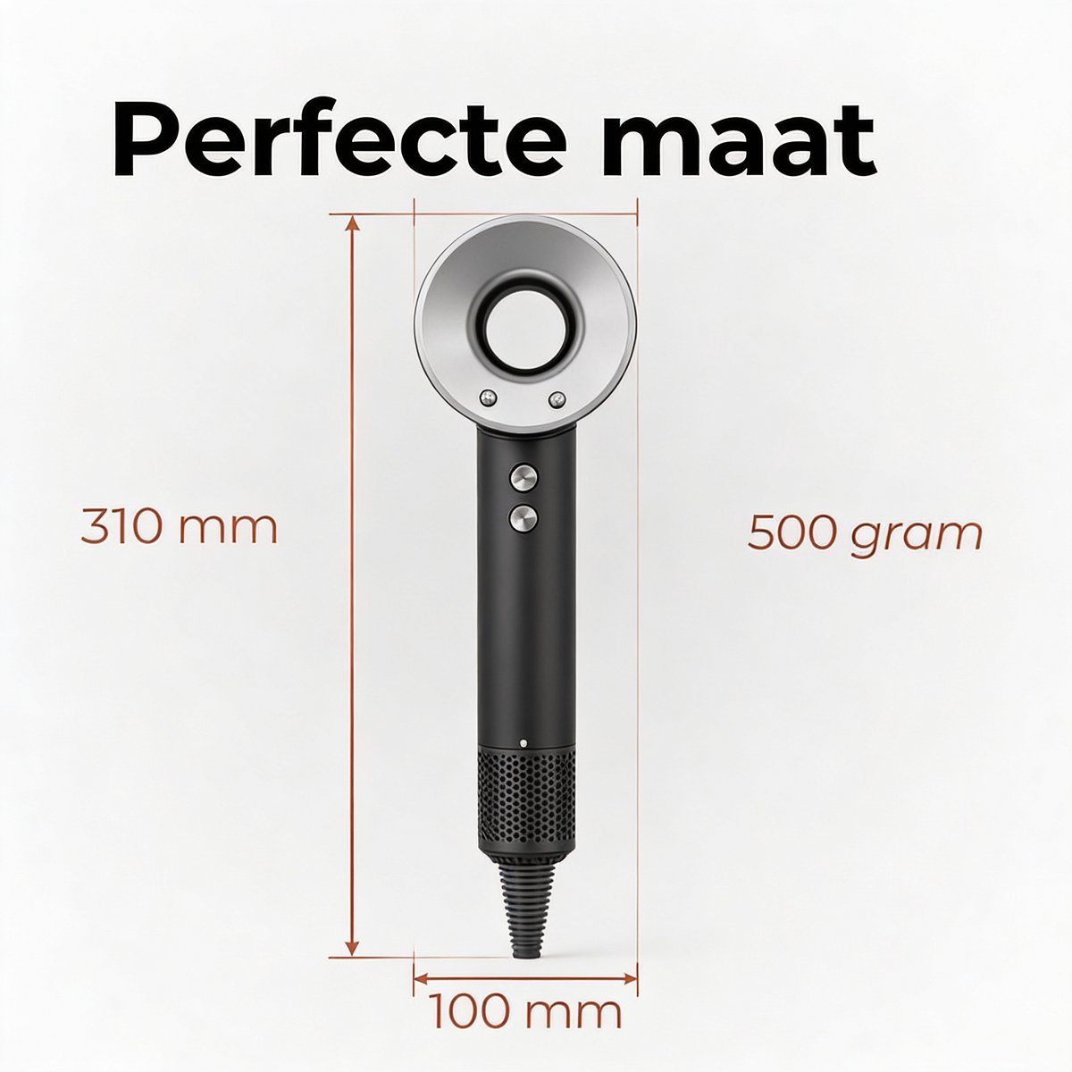 Rena Hairlux Pro Ionische Fohn - Leafless Haardroger 1600W - afbeelding 2