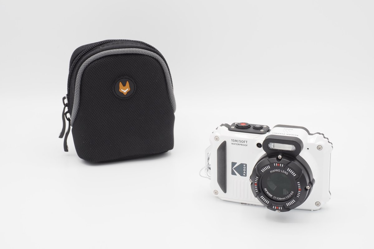Kodak WPZ2 - Compactcamera - Onderwatercamera - 16 megapixel - Wit - + 16GB geheugenkaart - + Tas