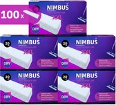 NIMBUS Magic Floorwipes Recharge XXL (100x) - Lingettes sèches pour sols 46 cm x 27 cm - Convient pour Swiffer