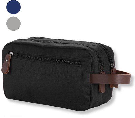 VeryGoods™ toilettas – 3.6L – waterafstotend – ophangbaar – zwart