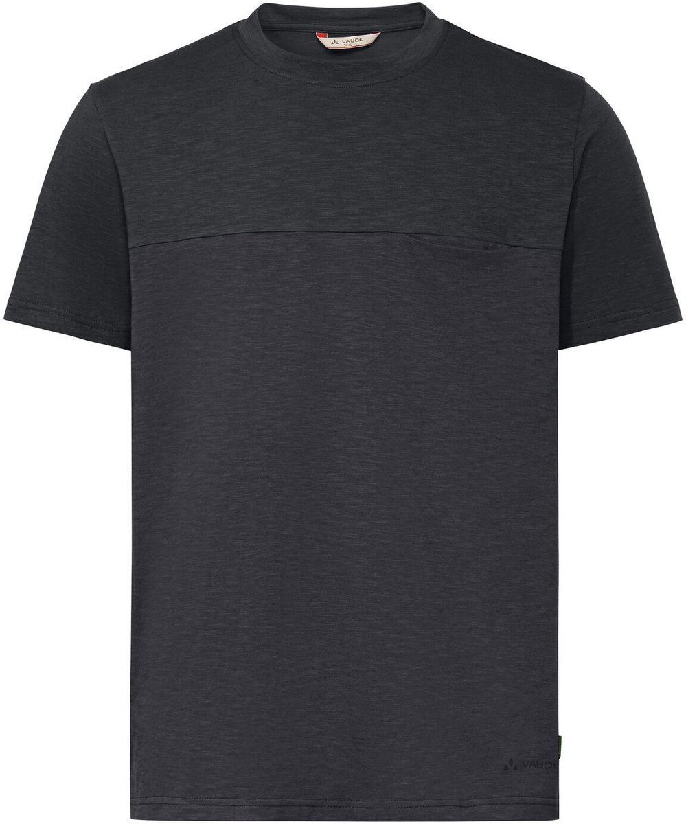 VAUDE Nevis T-Shirt IV Functioneel Shirt Heren Outdoor Sport T-shirt regular pasvorm Zwart
