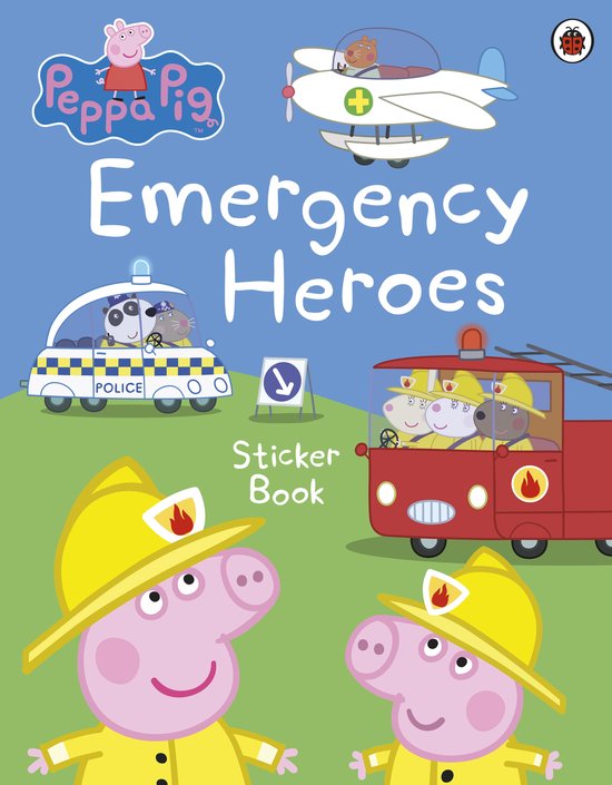 Peppa Pig- Peppa Pig: Emergency Heroes Sticker Book - cover