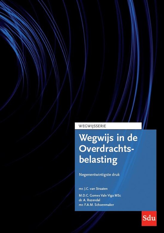 Wegwijsserie - Wegwijs in de Overdrachtsbelasting Editie 202 ... - cover