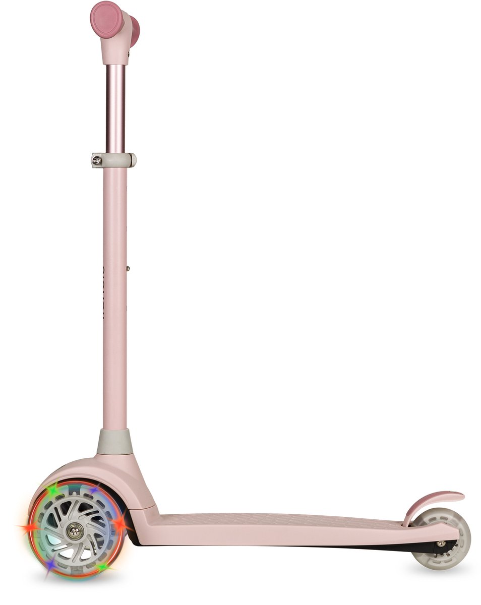 Lionelo Jessy Kinderstep + kinderhelm - step 3 wielen - leeftijdsgroep 3+ - max 50kg - LED verlichting in de wielen - hoogte verstelbaar 65-70-75-80 cm — afbeelding 19