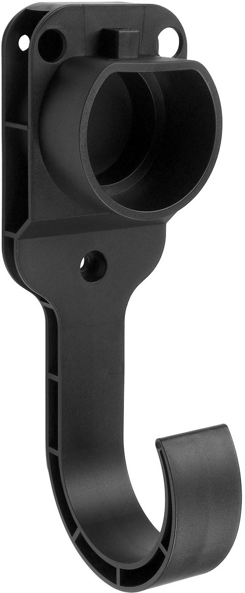 Bar2Charge Type 2 EV Muurhouder - Efficiënte Oplaadkabelhouder - Zwart