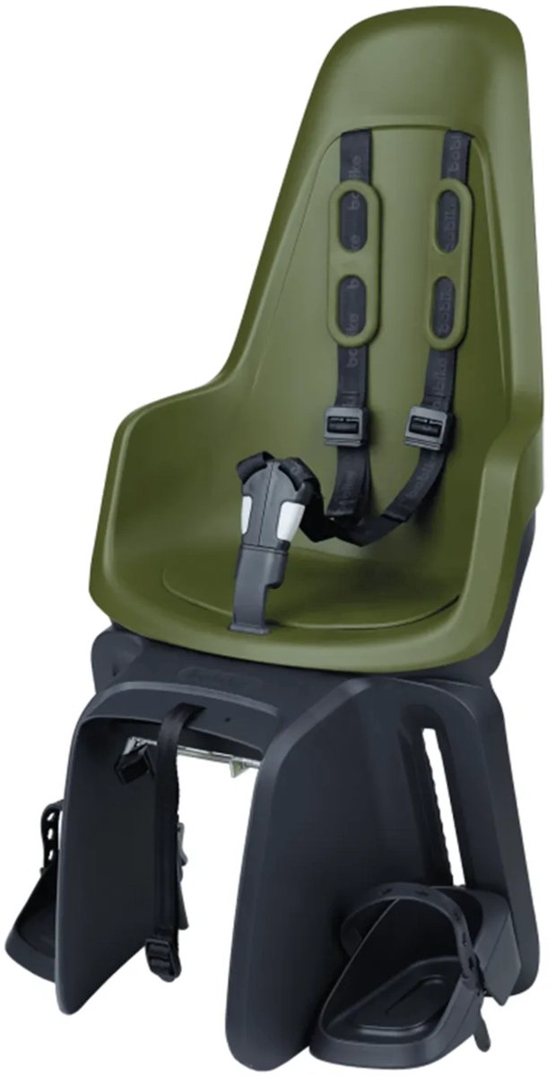 Bobike One Maxi E-BD/bagagedragermontage - Olive Green