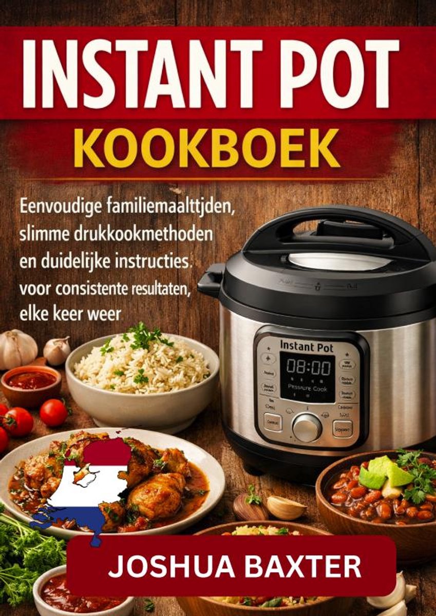 Omslag van INSTANT POT KOOKBOEK