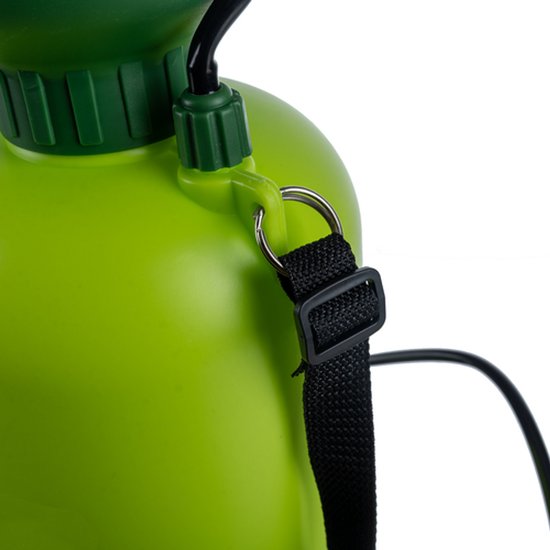 Tuin Drukspuit 8L met Lange Lans en 140cm Slang - drukspuit - Handdruk Vernevelaar met Draagriem - Groen - 55394 van Merkloos	 — afbeelding 4