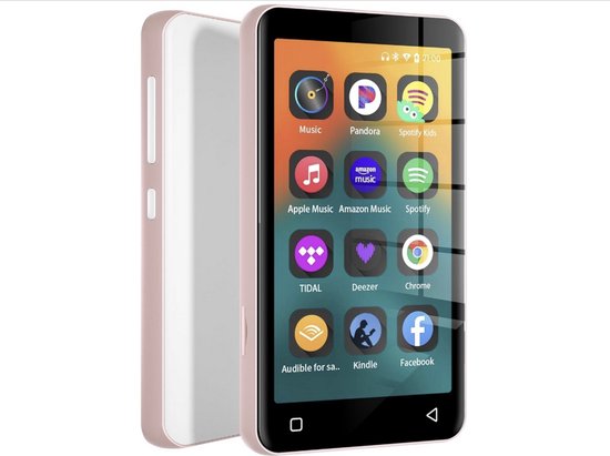 Smart MP3 Speler Bluetooth en Wifi - 16 64GB - 4 HD Touchscreen - BT 4