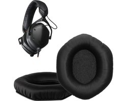 kwmobile 2x oorkussens geschikt voor V-MODA Crossfade M-100 / LP2 / LP / S - Earpads voor koptelefoon in zwart