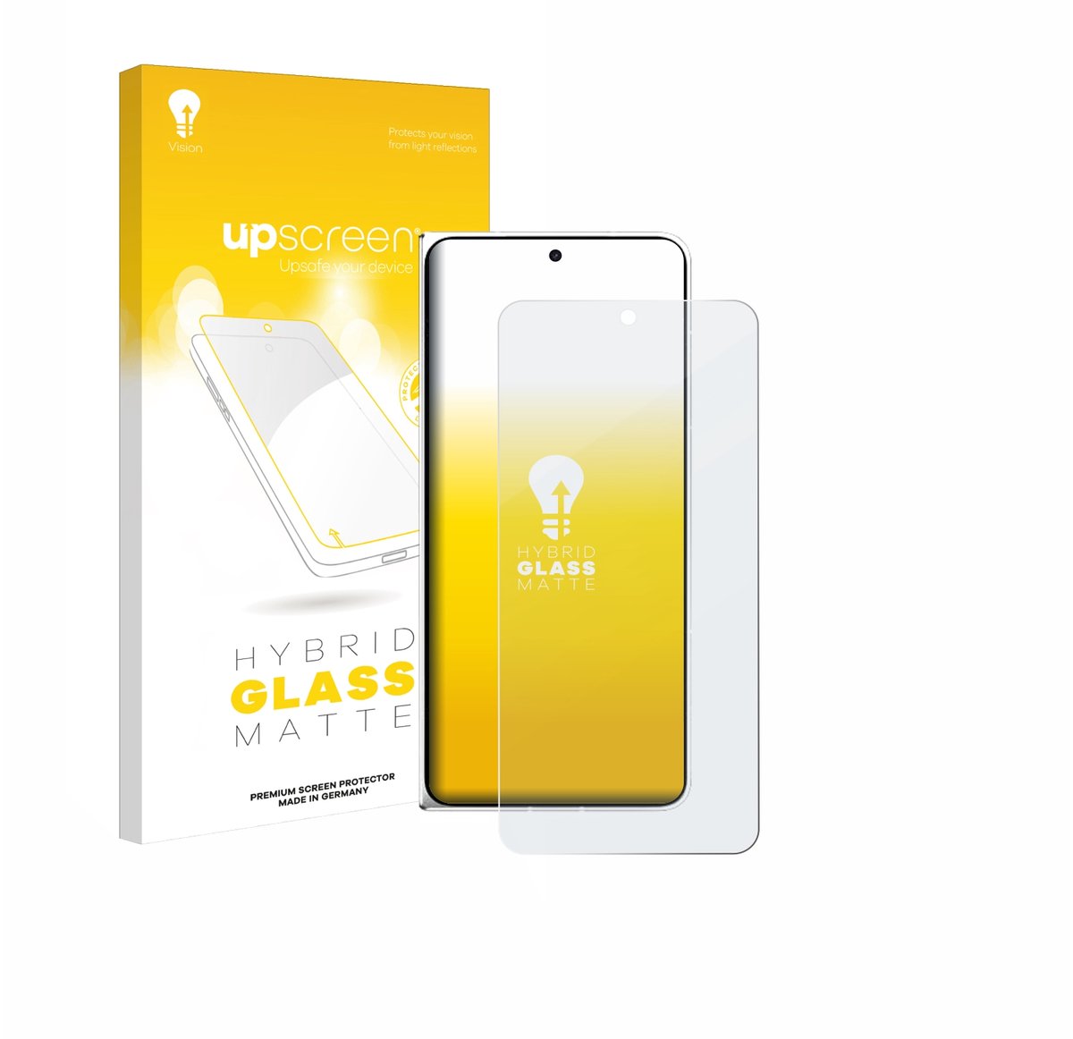 upscreen - Screenprotector voor Oppo Find N6 - Folie Beschermfolie Beschermglas matte