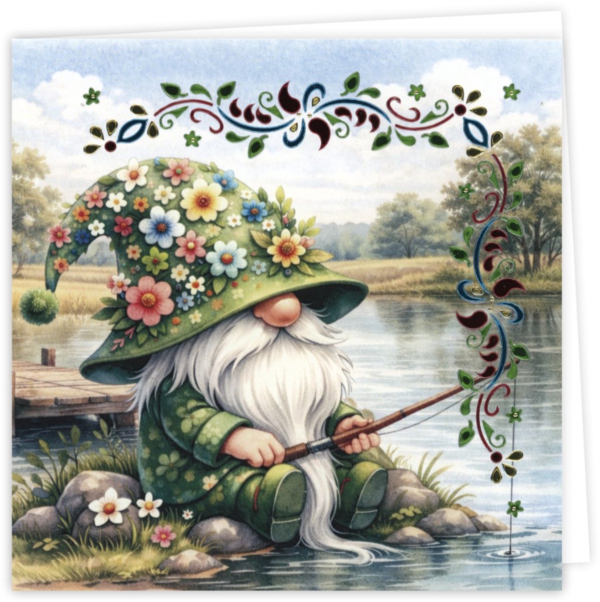 Hobbydots Cards 40 - Happy Gnomes