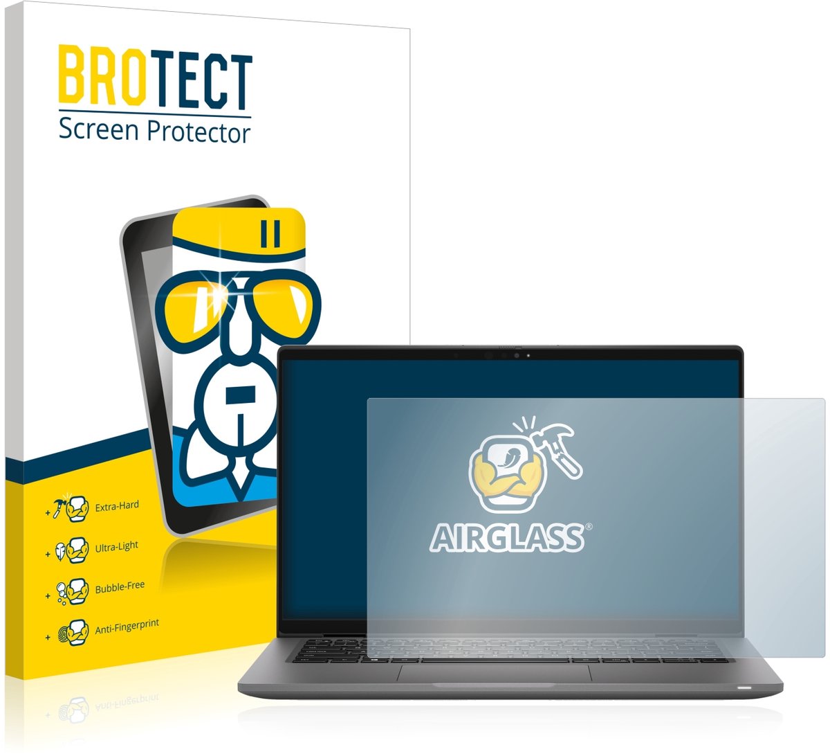 Screenprotector voor Dell Latitude 14 7430 Beschermglas transparant