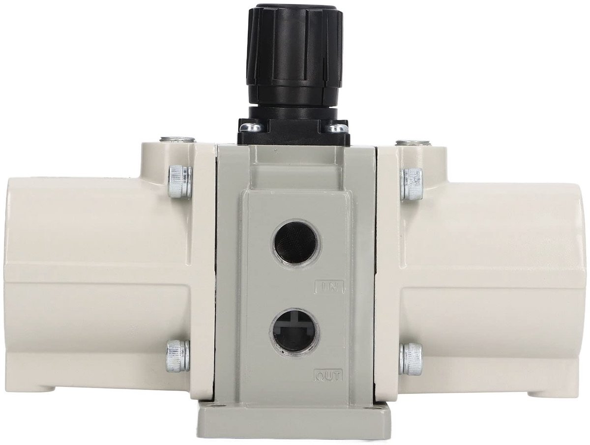 Allecto - Drukverhogingsklep - Lownoise - Eenvoudige bediening - Geïntegreerd ontwerp - Geschikt voor industriële apparaten - Maximaal 2 keer gebru...