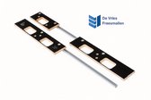 Scharnier freesmal 89x89 incl. 4e scharnier