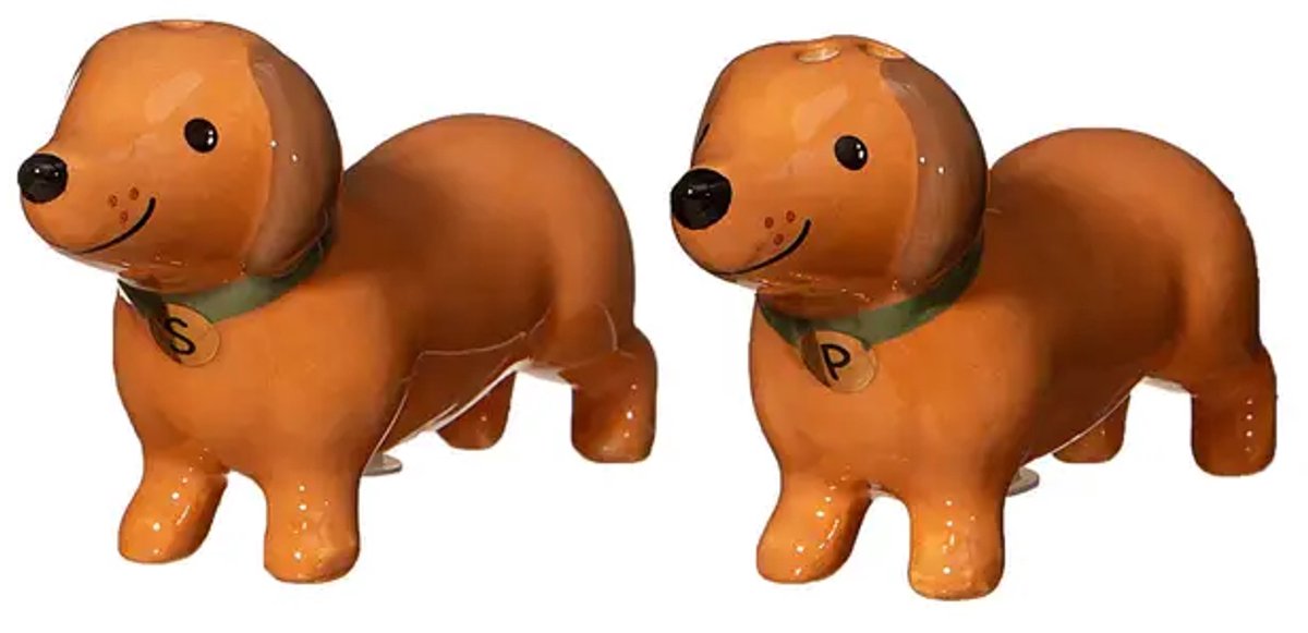 Peper- en zoutstel Teckel - Sass & Belle - Teckel - Dachshund