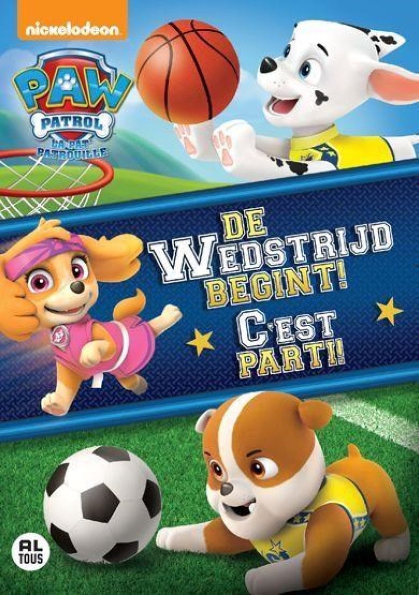 Paw patrol - De wedstrijd begint! (DVD)