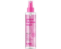 b.tan Gimme The Glow Down Facial Tan Mist - Rosewater Darker - 190 ml
