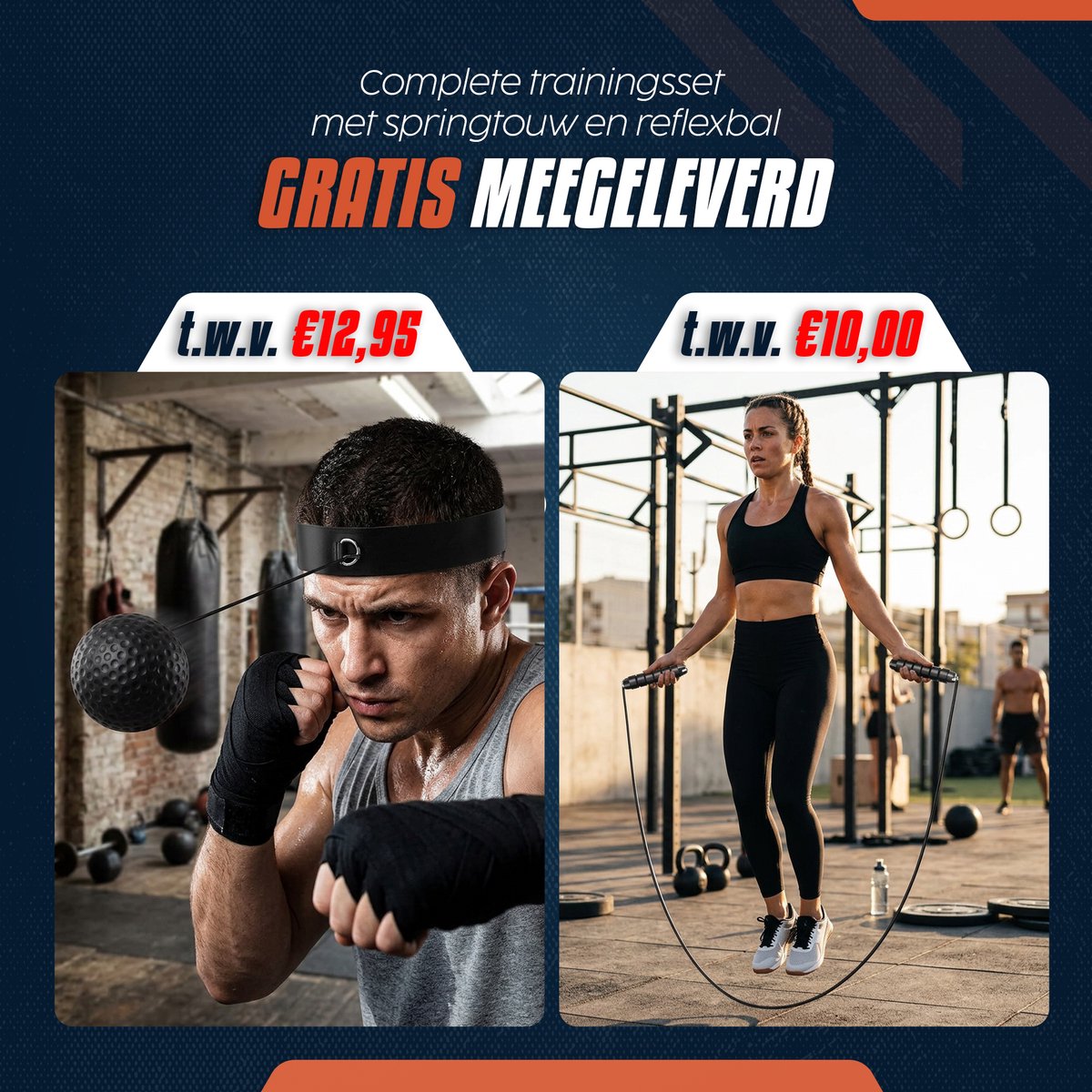 Boxing Machine - Incl. Bokshandschoenen / Springtouw En Reflex Ball - Bokszak - Boksmachine - Boksen - Music — afbeelding 4