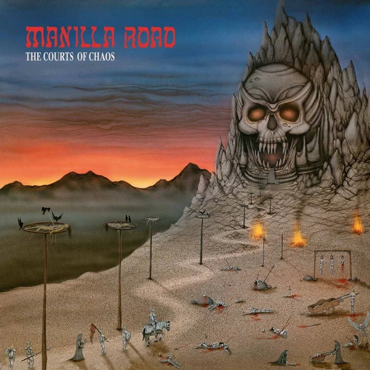 Manilla Road - The Courts Of Chaos (LP)