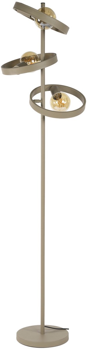 Giga Living Vloerlamp Hover - Beige Metaal - Ø40x155cm