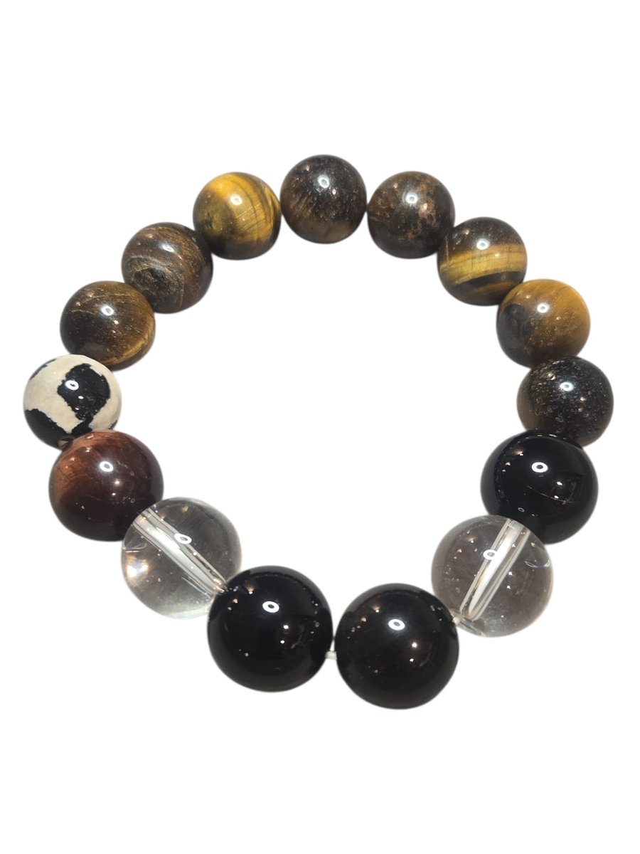 tijgeroog armband.