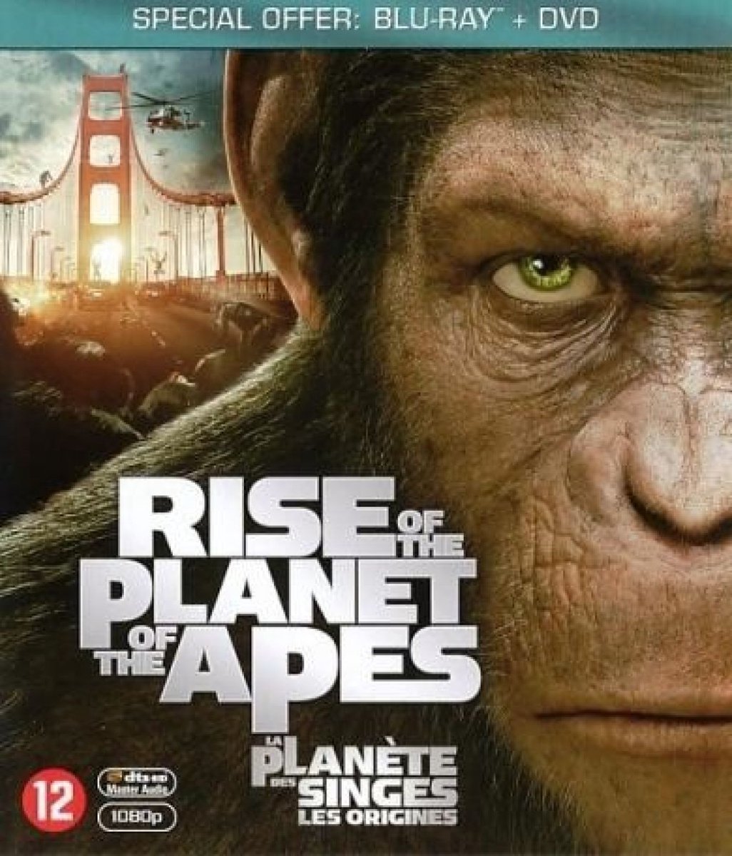 Rise Of The Planet Of The Apes (Blu-ray+Dvd Combopack)