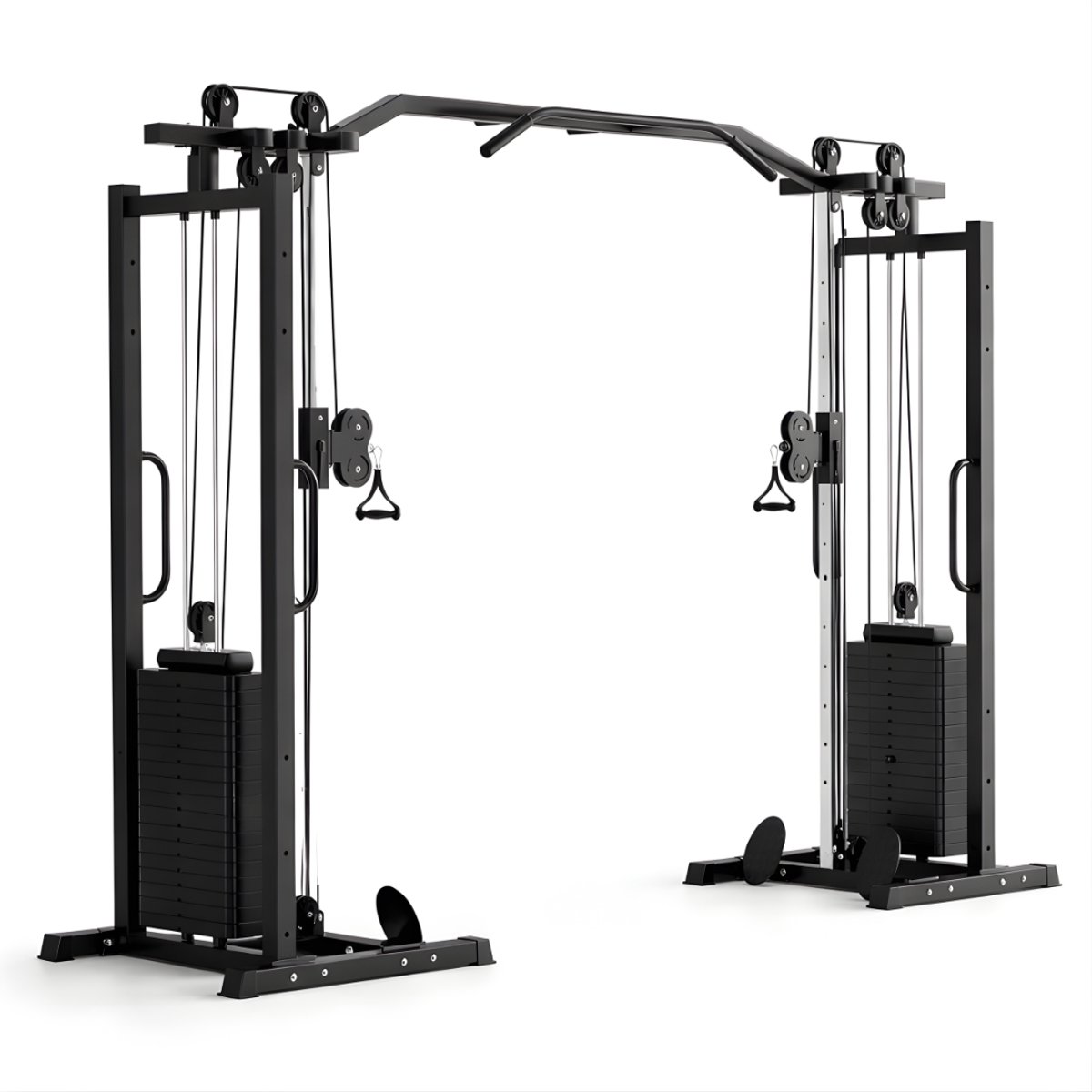 PH Fitness Dual Adjustable Cable Crossover Machine – 200 kg Gewichtsstapel – Functionele Trainer – Pulley Fitness Station – Home Gym & Professioneel Gebruik
