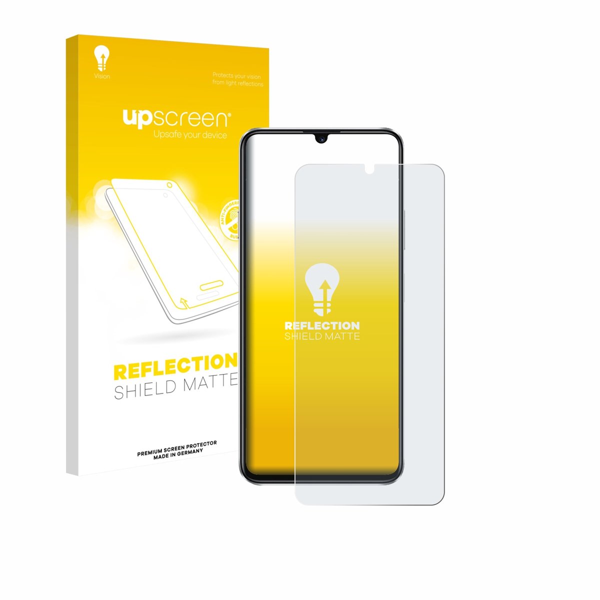 upscreen - Screenprotector voor Huawei Nova Y63 - Folie Beschermfolie anti glare matte