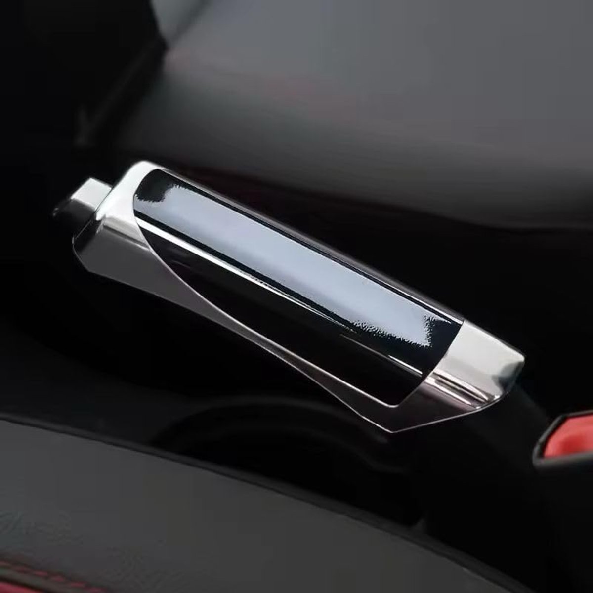 Antisliphoes voor de handrem van de auto - universele bescherming en decoratieve hoes voor de handremhendel van alle auto's - Zwart