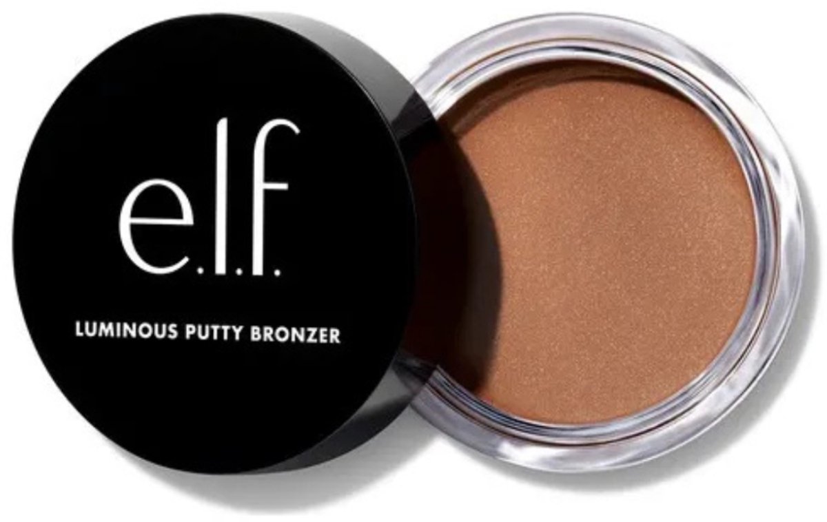 e.l.f. Luminous Putty Bronzer Crème Bronzer - Seaside Shimmer - Natuurlijke Glow - 10 g