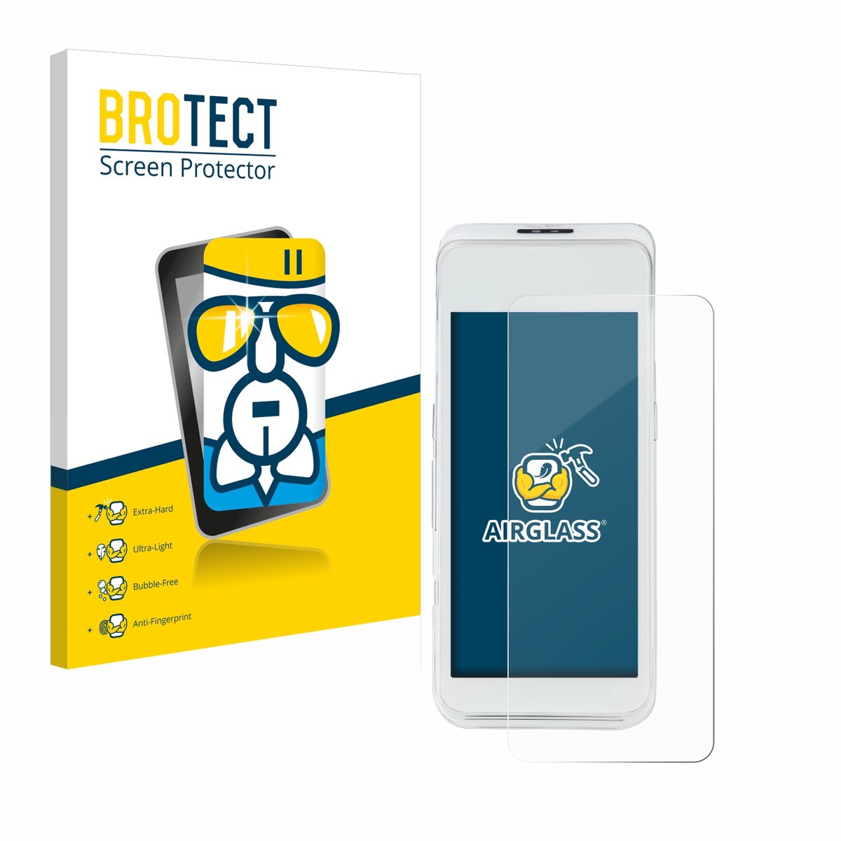 Screenprotector voor Pax A920 Pro Beschermglas transparant