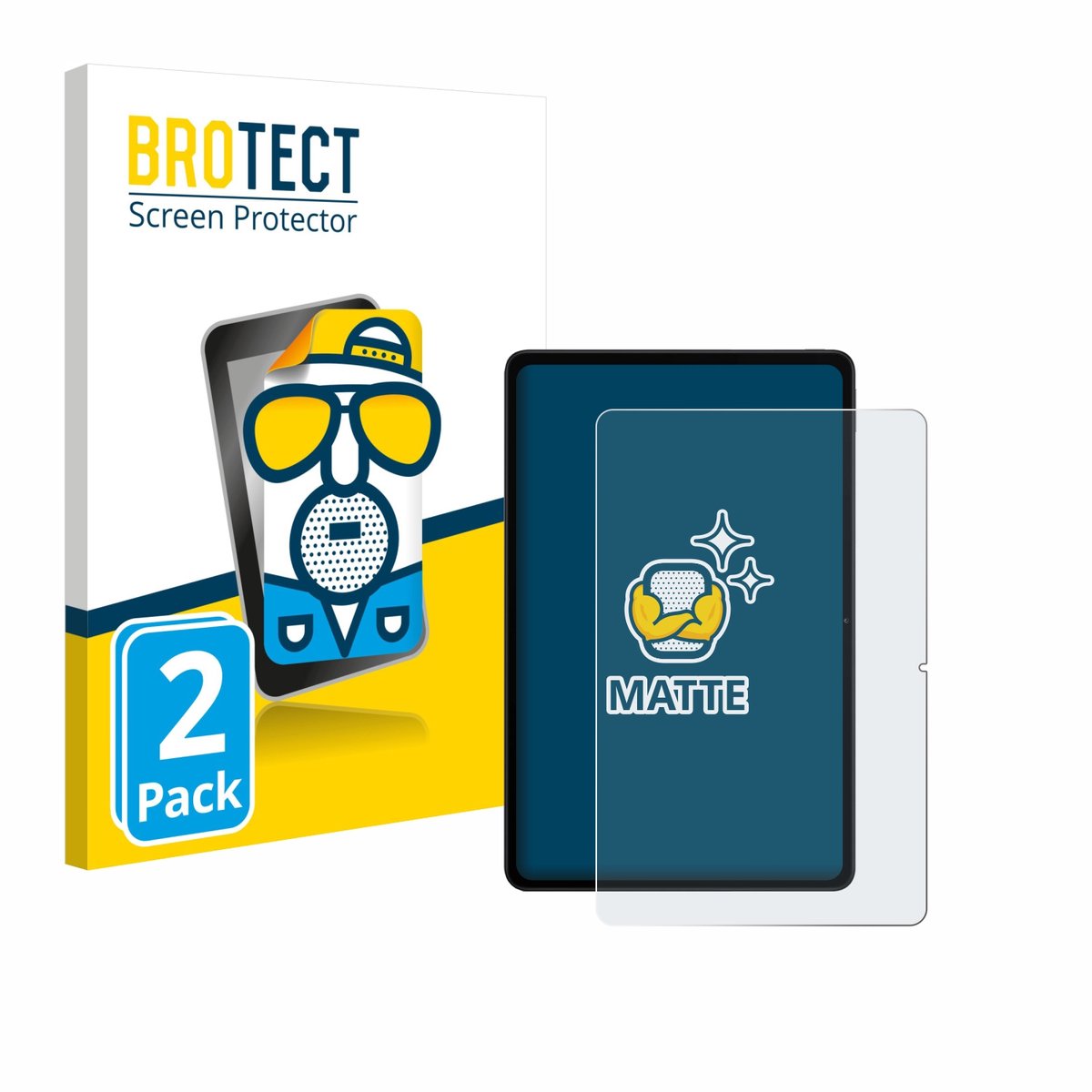 BROTECT - Screenprotector voor Xiaomi Redmi Pad 2 Pro - Folie Beschermfolie matte 2 Stuks
