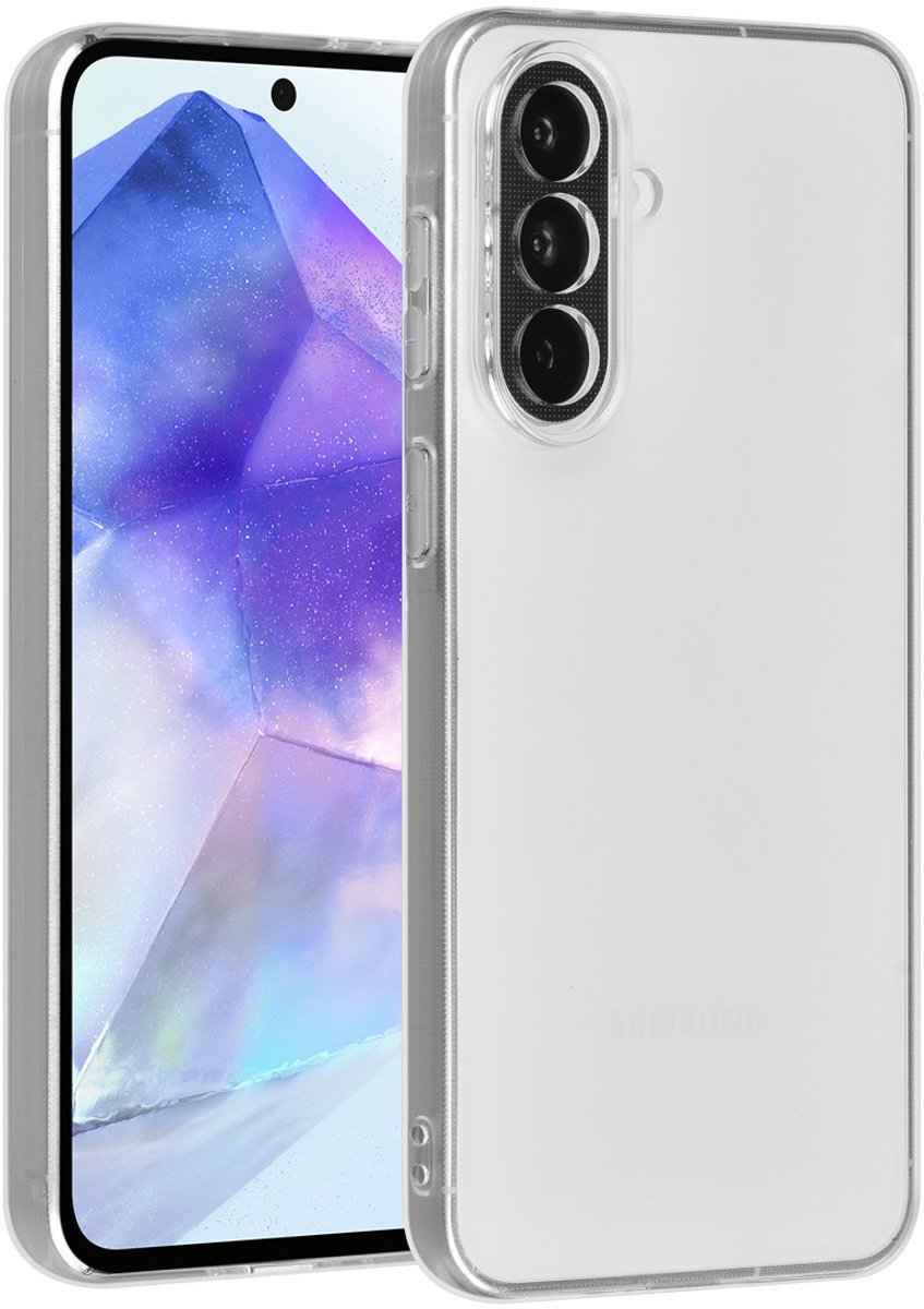 TUNIQ telefoonhoesje voor Samsung Galaxy A37 - valbescherming - Transparant