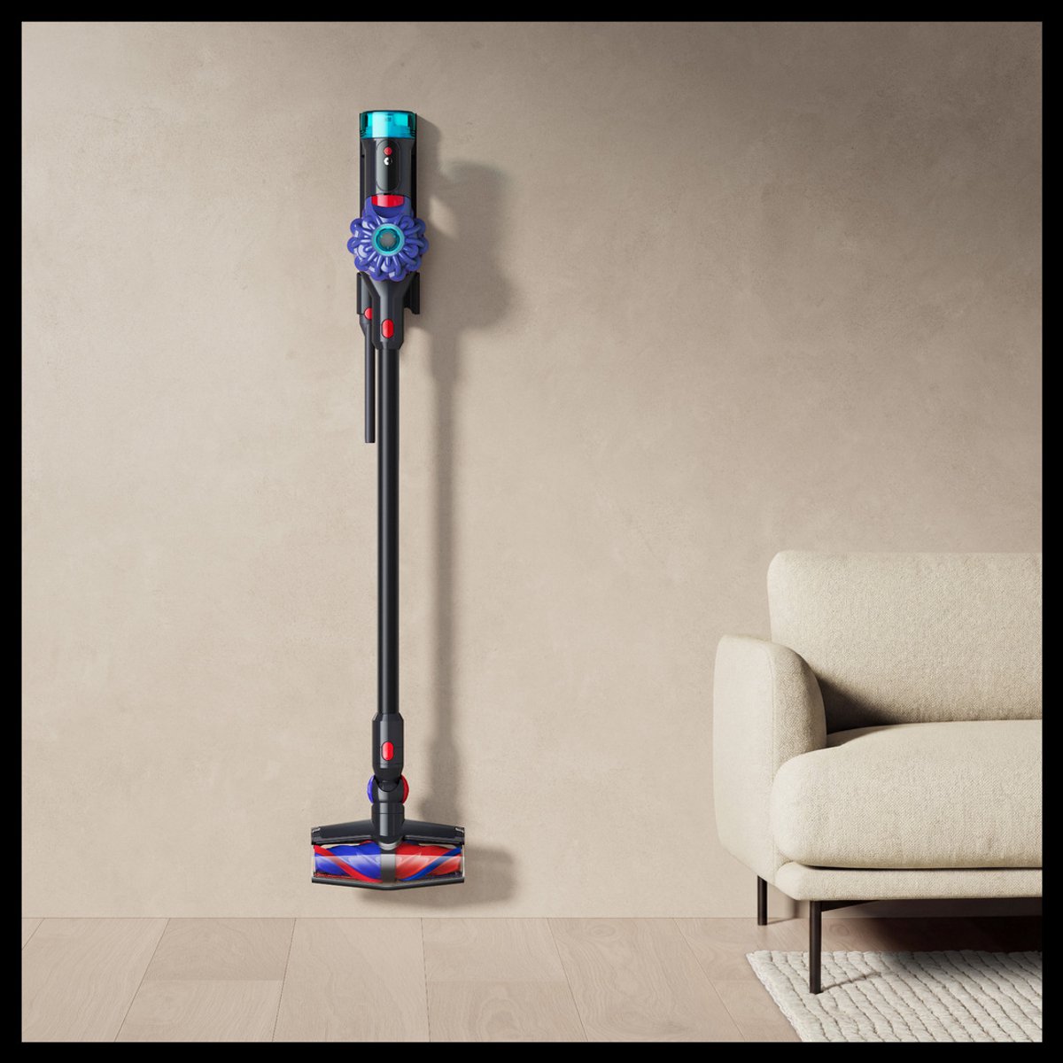 Dyson V10 Konical - Steelstofzuiger - Zwart/Paars - 150 Air Watts — afbeelding 6