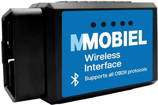 MMOBIEL OBD2 ELM327 Bluetooth V2.1 Adapter - Diagnose Auto Interface - Controleer uw Auto op Foutmeldingen - Android, Windows