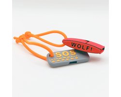 Zweeds Anti Wolf Fluitje + gratis SOS Noodfluitje - Een veilig duo - Ons luidste wolvenfluitje - Tegen Wolven - Noodsignaal - Rubber koord - Wolven Fluitje