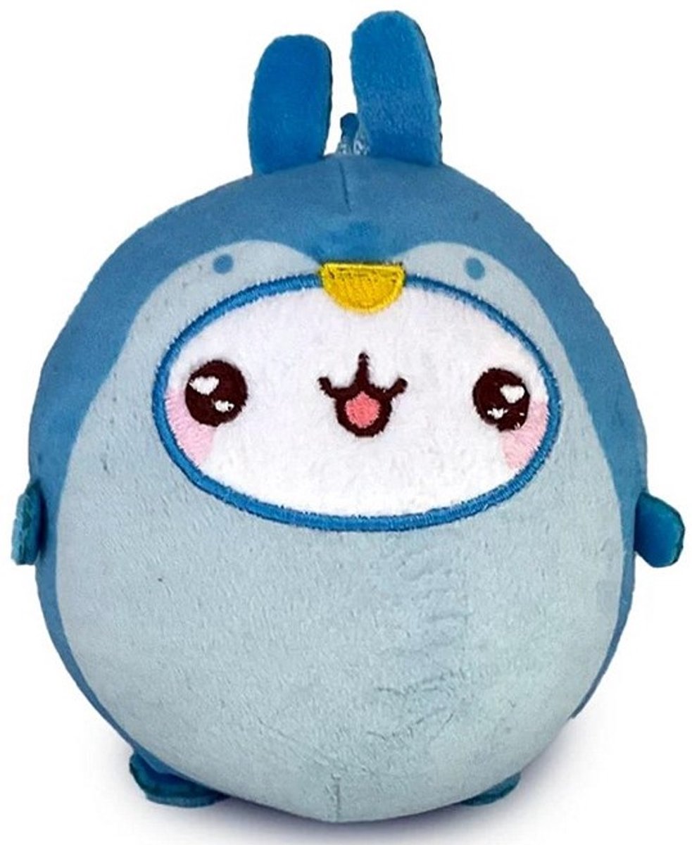 Molang knuffel 12 cm - Clip On Pluche sleutelhanger - Merchandise - plushy - Kawaii - Voor rugtas