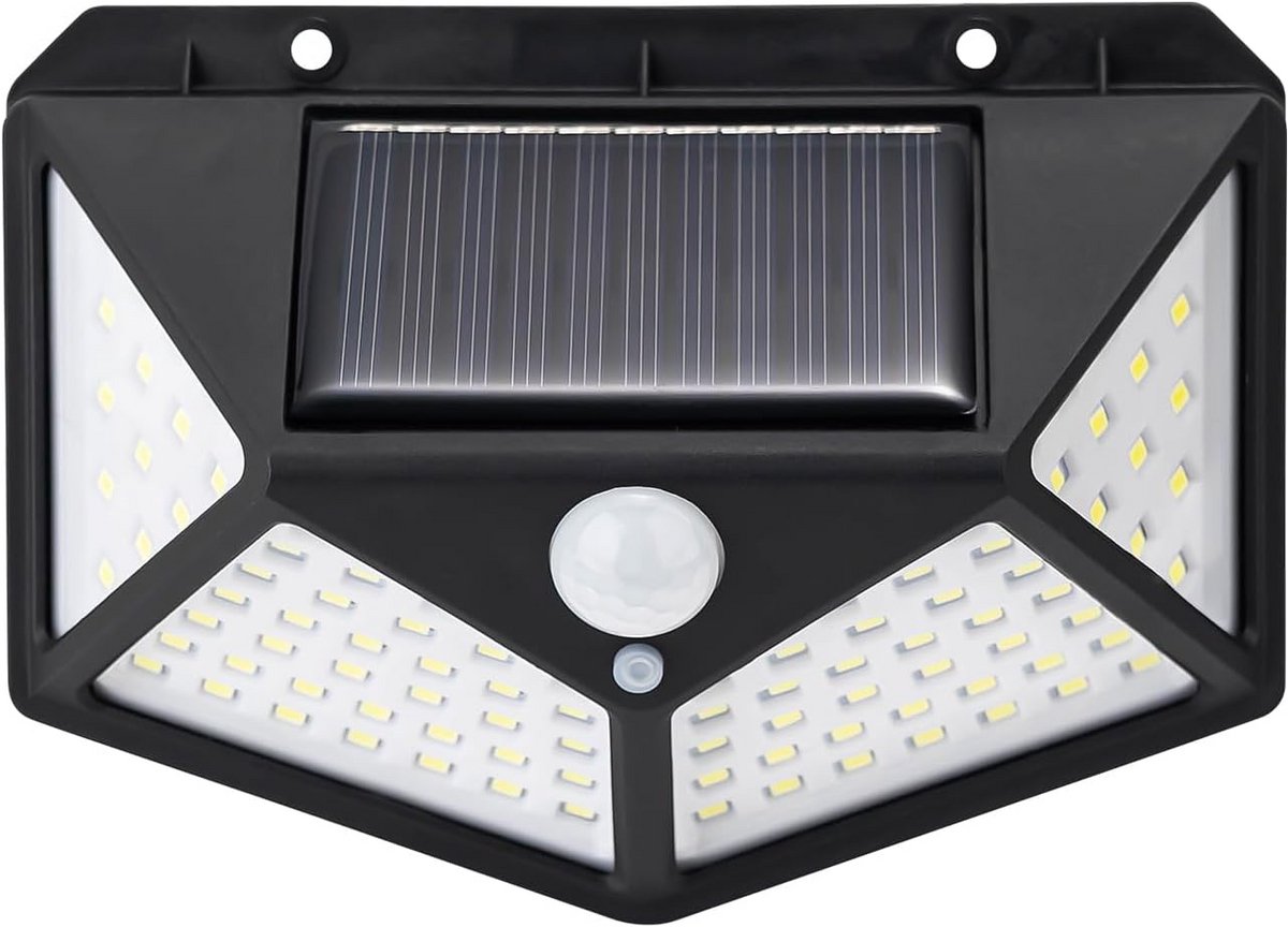 Solar Bewegingssensor Buitenlamp met 100 LED's en Grote Hoek
