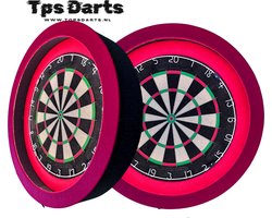 Tps Dartbord verlichting - Pure red - Led Dartbord verlichting - Led surround dartbord verlichting- dartbord