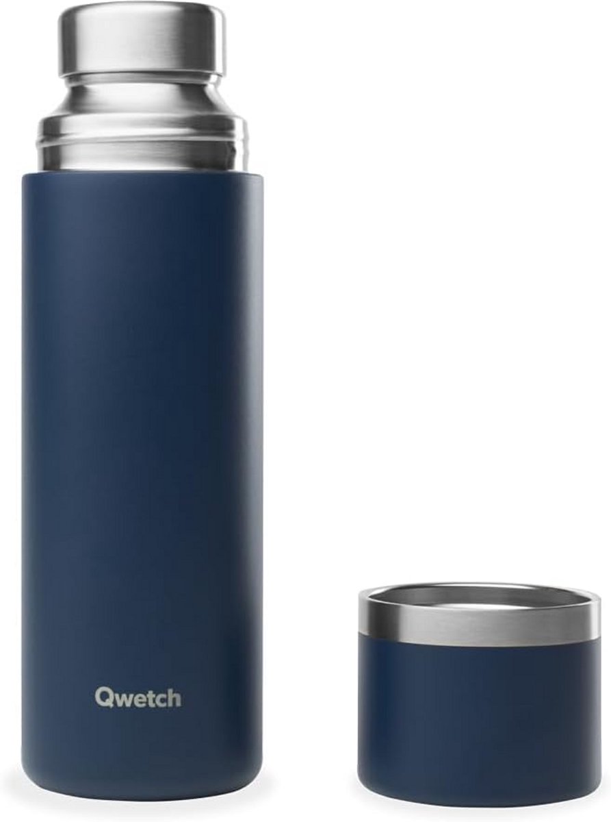 Thermosfles RVS 750ml met Drinkbeker - 24u Koud & 12u Warm