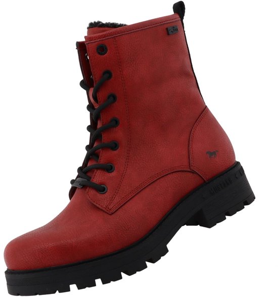 Mustang Dames Enkellaars Taupe
